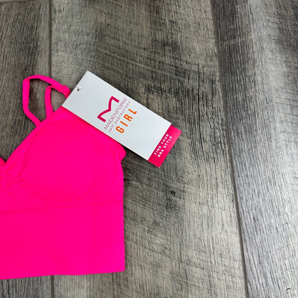 Maidenform Girls Pink Training Bra — image 2 of 8